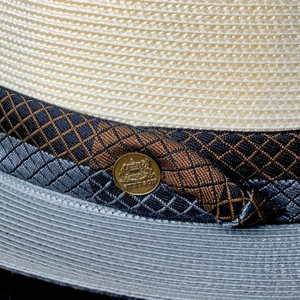 Stetson Andover Grey 71/4R Florentine Italy Hat - Picture 3 of 9
